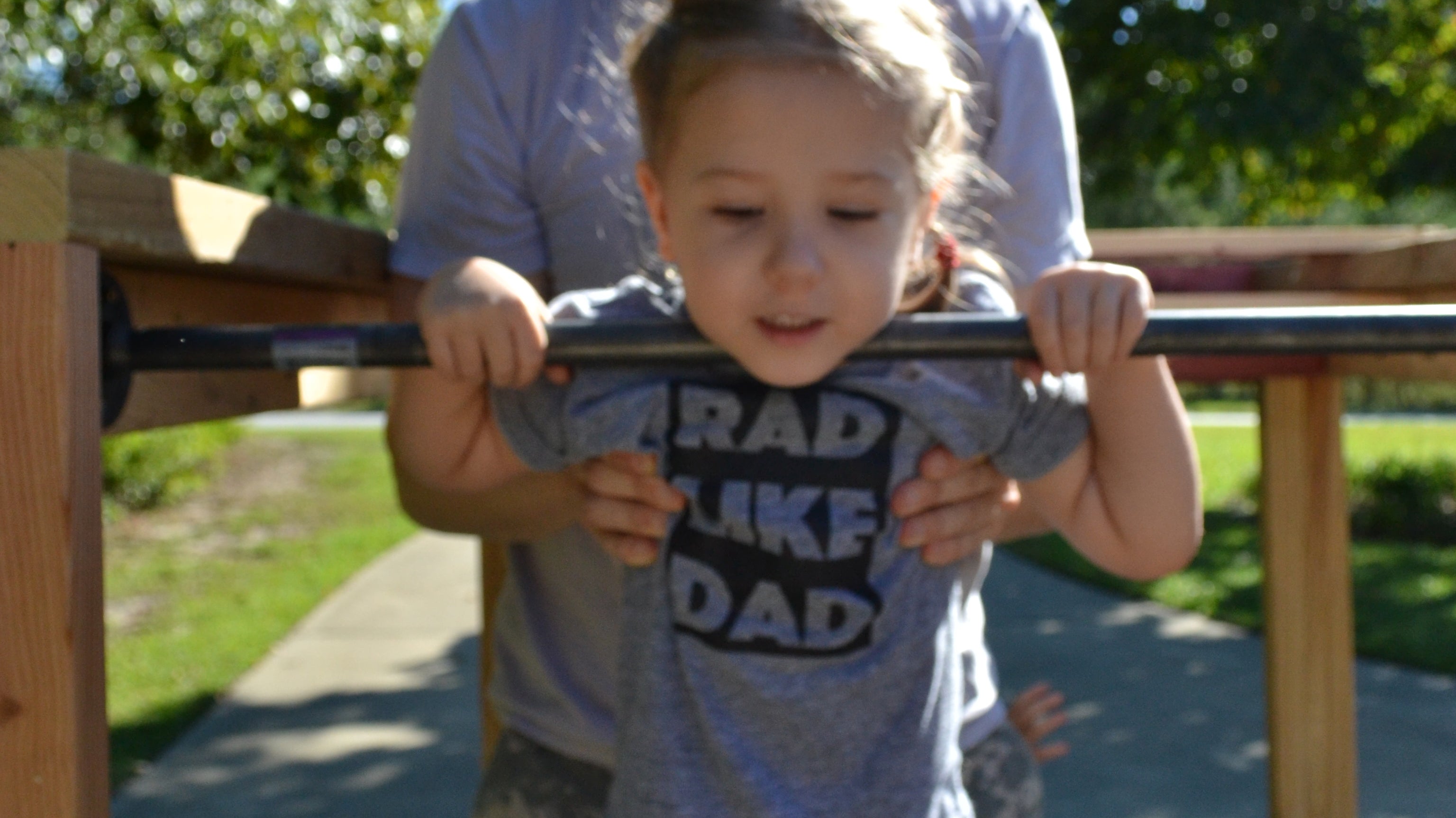 mini rogue rack: functional family fitness part 1