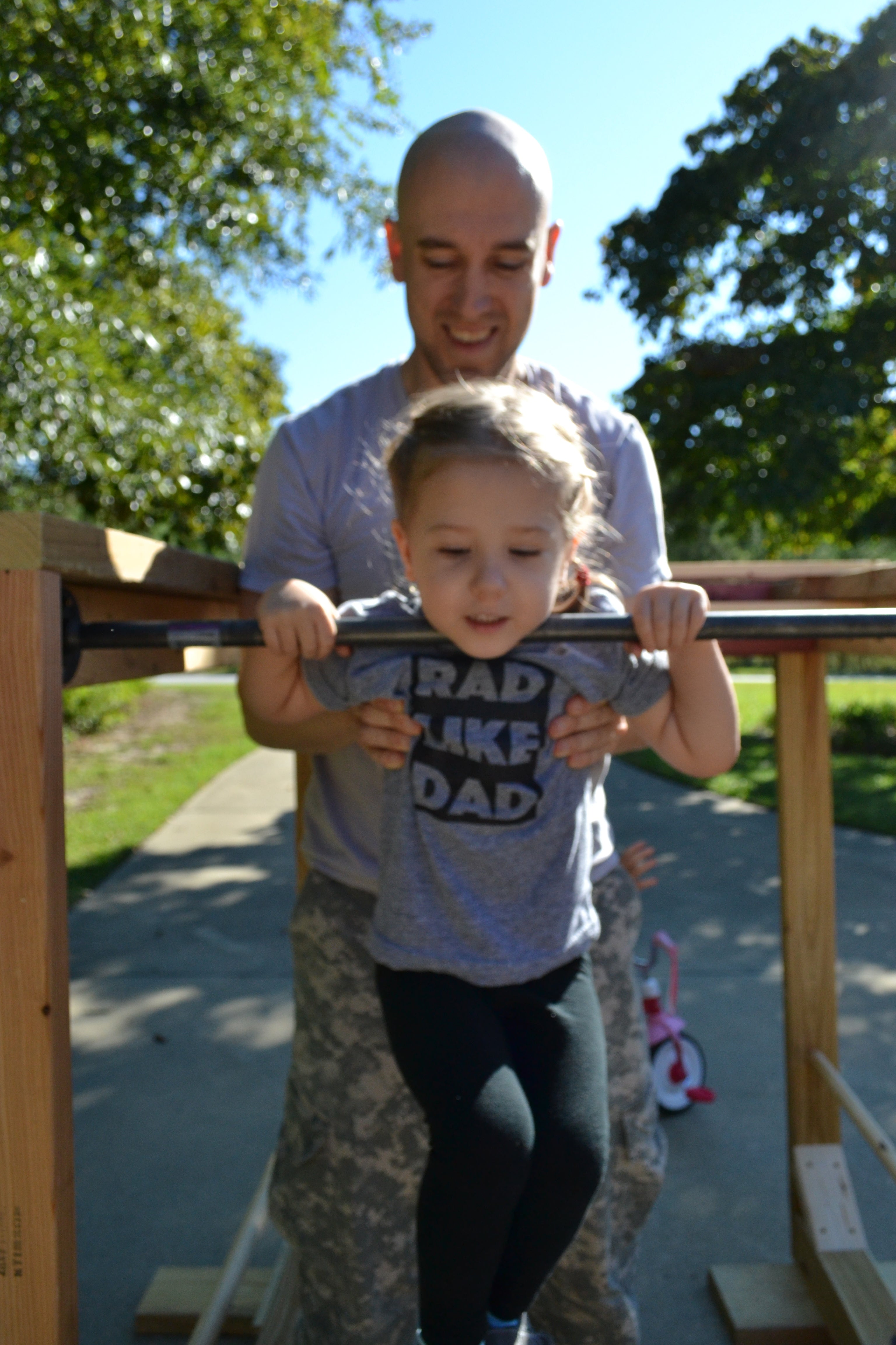 mini rogue rack: functional family fitness part 1