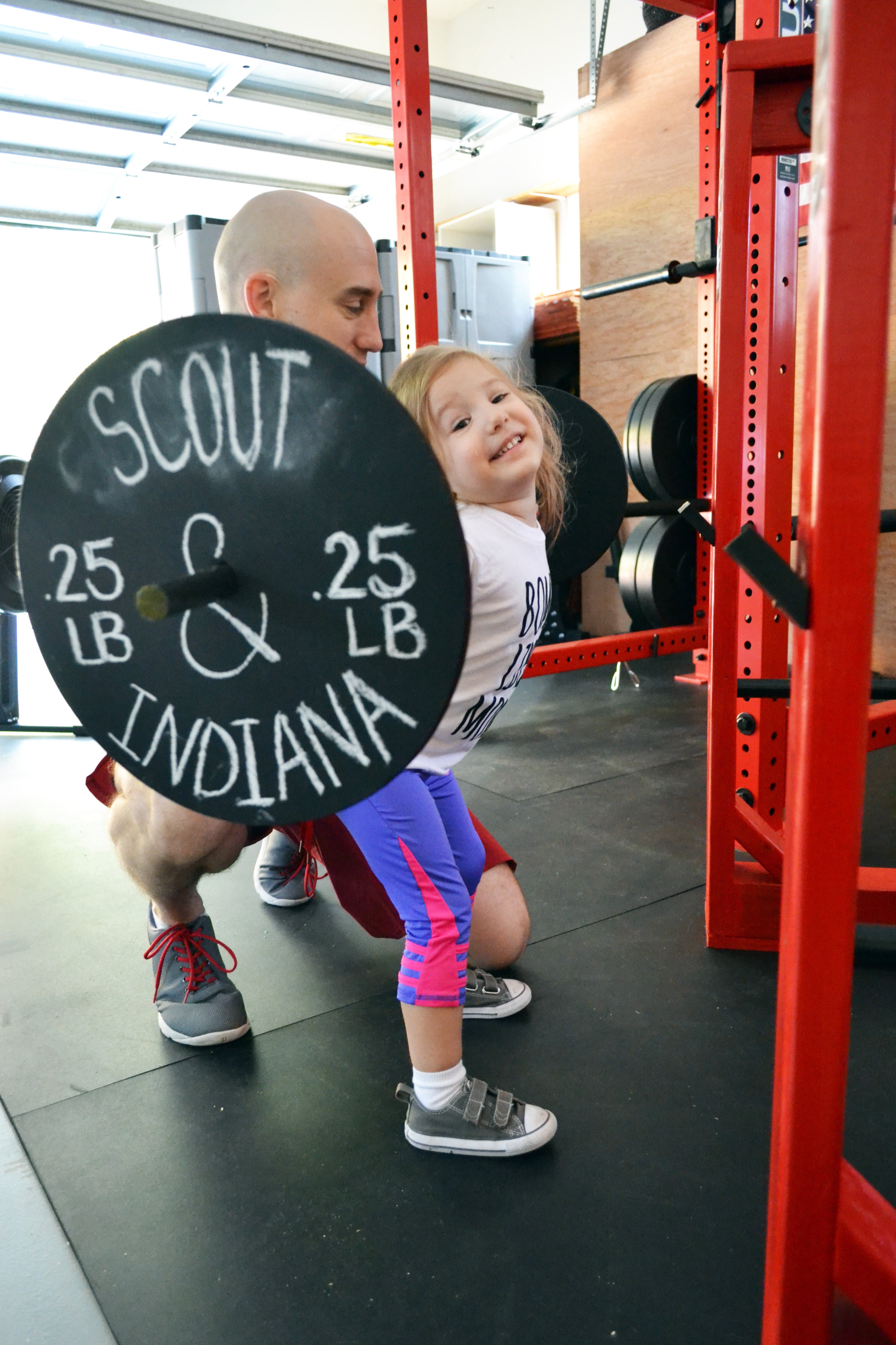 mini rogue rack: functional family fitness part 2