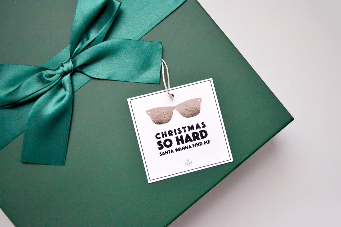 punny Christmas gift tags and cute gift ornaments for your last minute present wrapping ;)