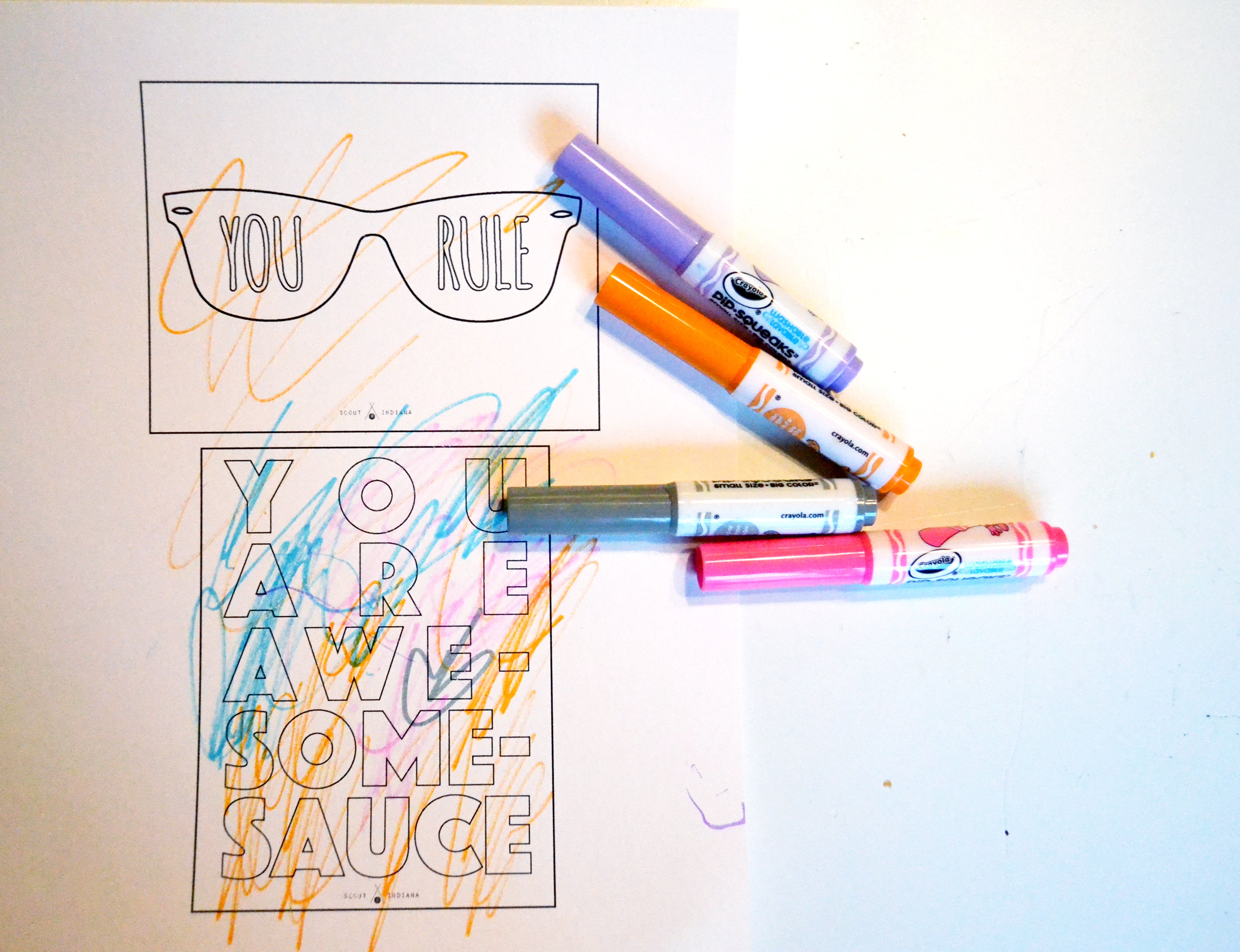 easy downloadable thank you cards for kids