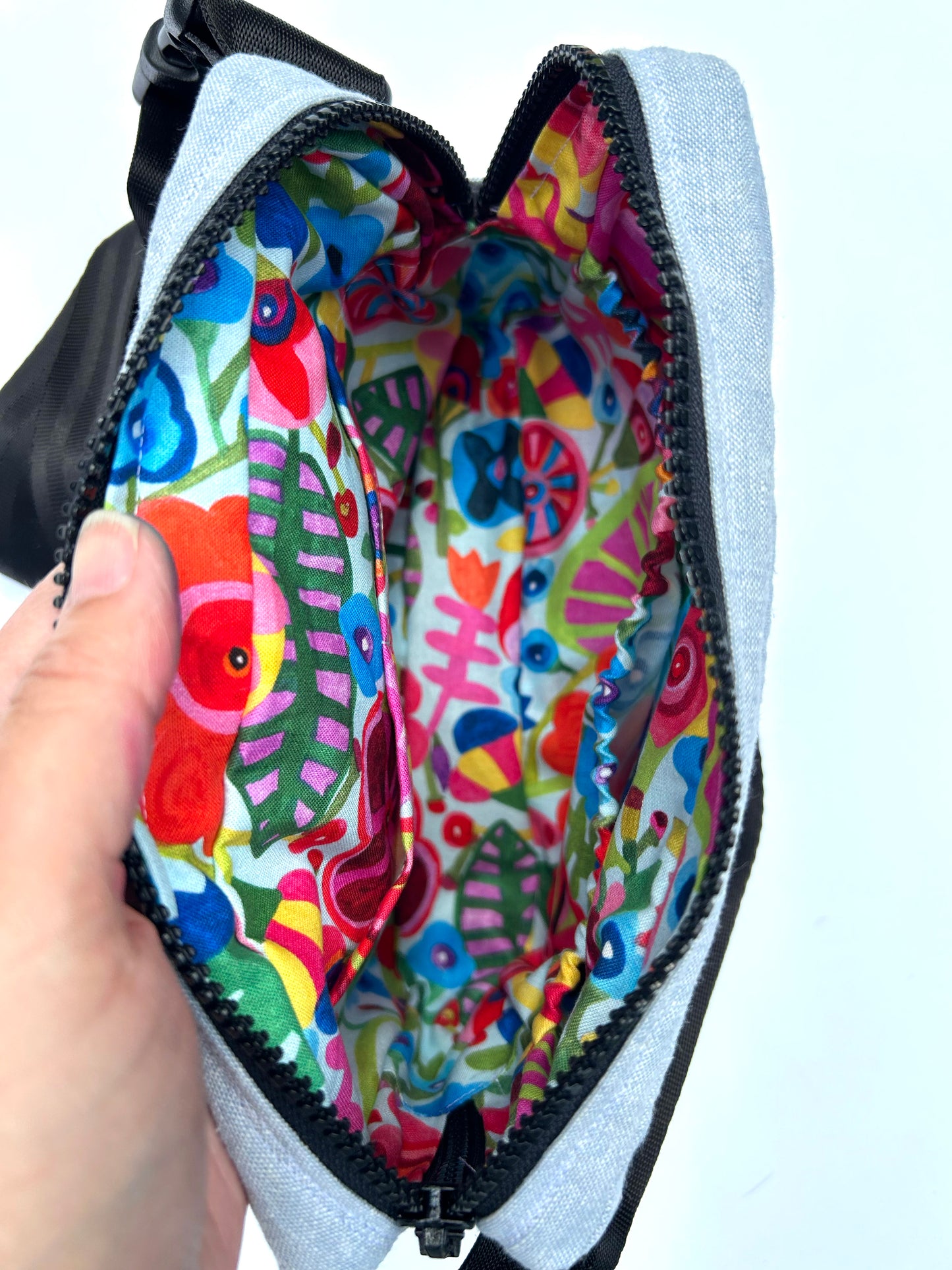 belt bag: cotton