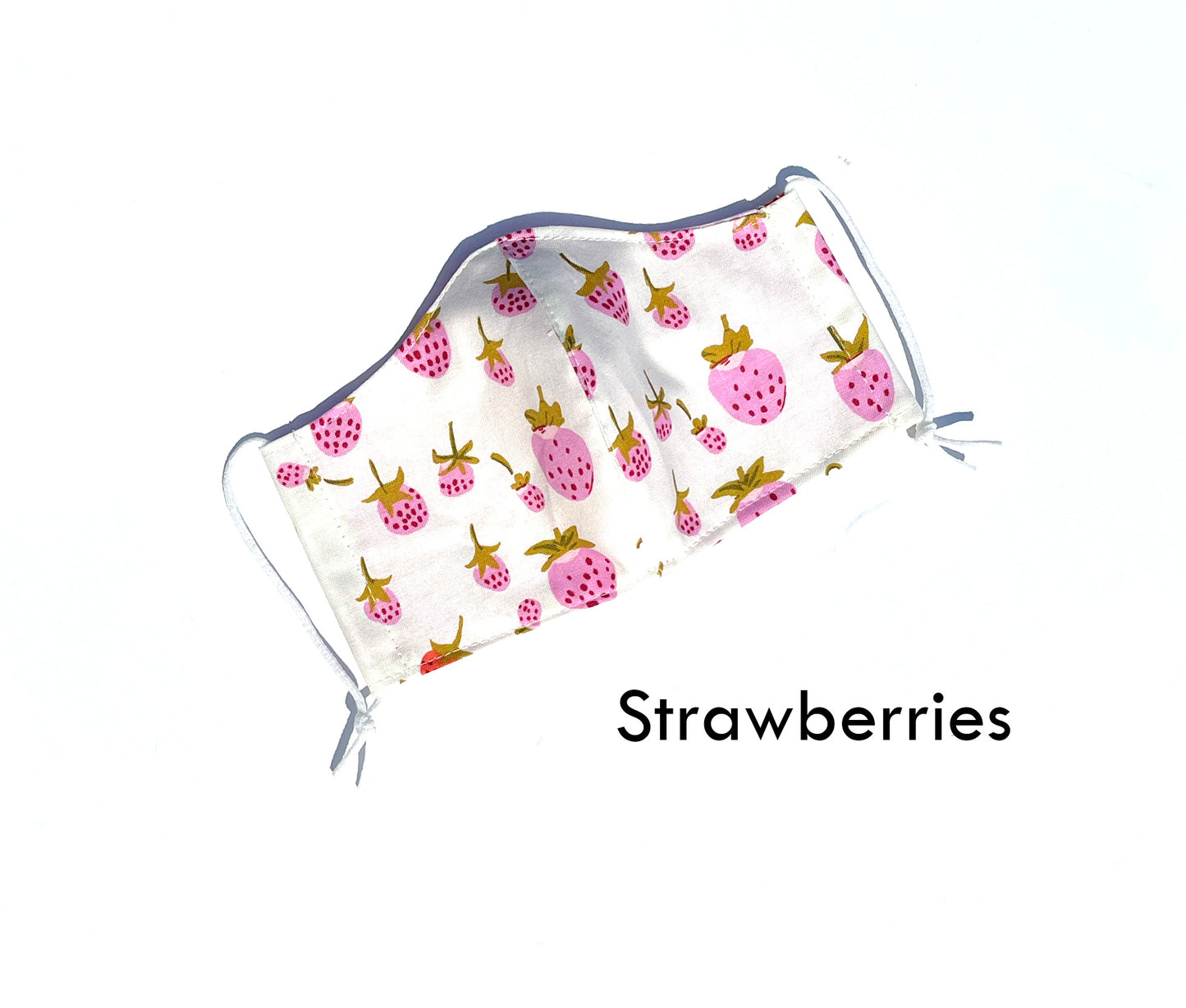 Kids Face Mask: Double Layer 100% Cotton lining and filter pocket *multiple print options*